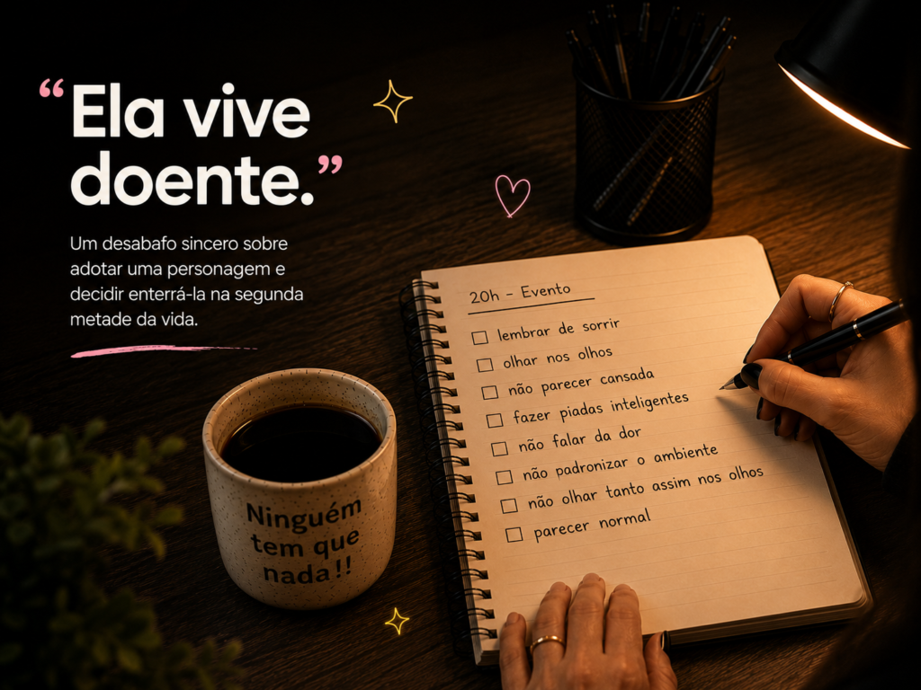 “Ela vive doente!”